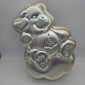 VINTAGE 1983 WILTON CAKE PAN CARE BEARS BIRTHDAY BEAR